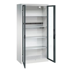 C+P Akkuladeschrank Acurado, 1950x930x500mm, 7035/7016