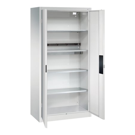 C+P Akkuladeschrank Acurado, 1950x930x500mm, 7035/7035