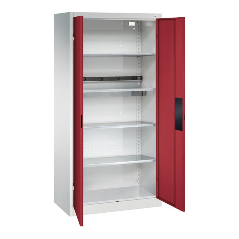 C+P Akkuladeschrank Acurado, 1950x930x500mm, 7035/3003