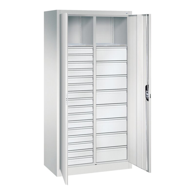 C+P Werkzeugschrank Acurado, 1950x930x500mm, 7035/7035