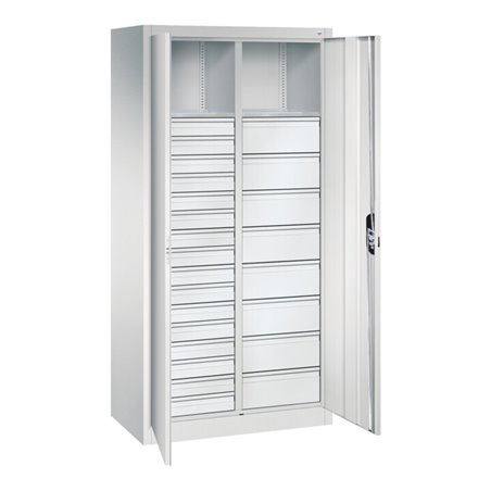 C+P Werkzeugschrank Acurado, 1950x930x500mm, 7035/7035