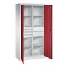 C+P Werkzeugschrank mit Schubladen Acurado, 1950x930x500mm, 7035/3003