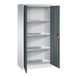 C+P Umweltschrank Acurado, 1950x930x500mm, 7035/7016