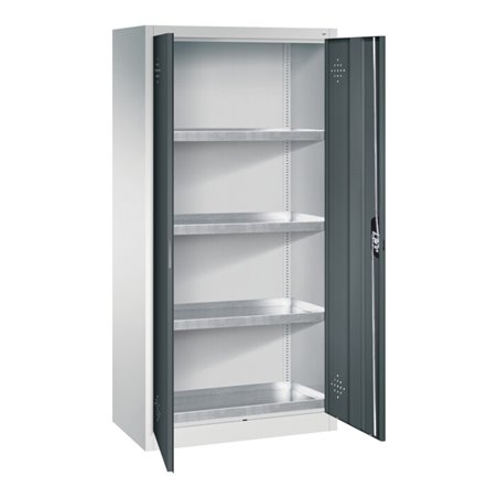 C+P Umweltschrank Acurado, 1950x930x500mm, 7035/7016