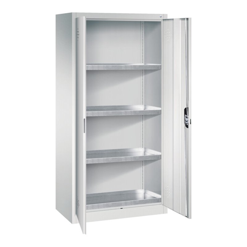 C+P Umweltschrank Acurado, 1950x930x500mm, 7035/7035