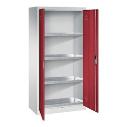C+P Umweltschrank Acurado, 1950x930x500mm, 7035/3003