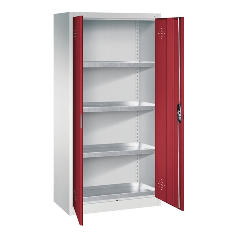 C+P Umweltschrank Acurado, 1950x930x500mm, 7035/3003