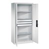 C+P Schwerlastschrank mit Schubladen Acurado, 1950x930x500mm, 7035/7035