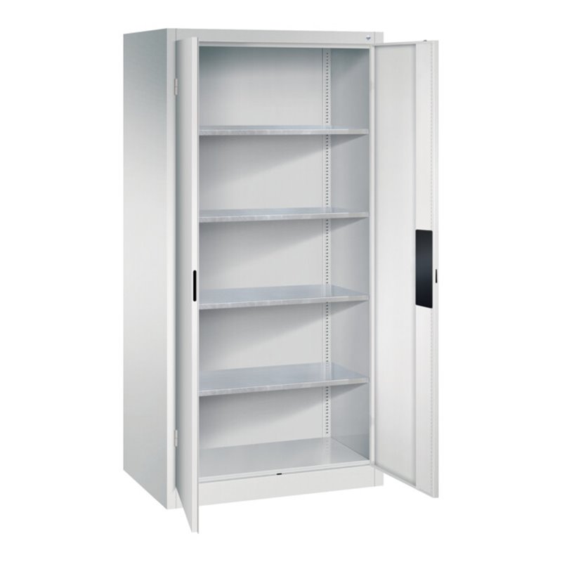C+P Schwerlastschrank Acurado, 1950x930x600mm, 7035/7035