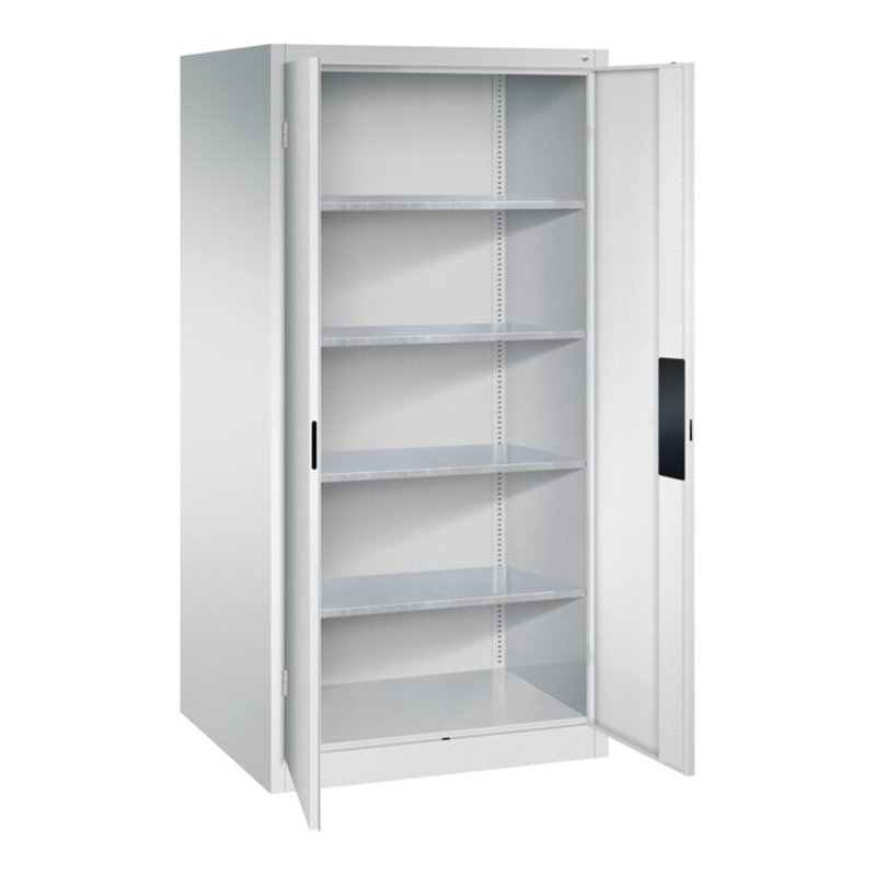 C+P Schwerlastschrank Acurado, 1950x930x800mm, 7035/7035