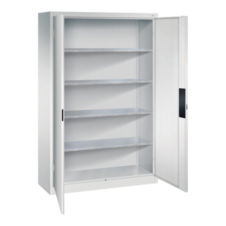 C+P Schwerlastschrank Acurado, 1950x1200x400mm, 7035/7035