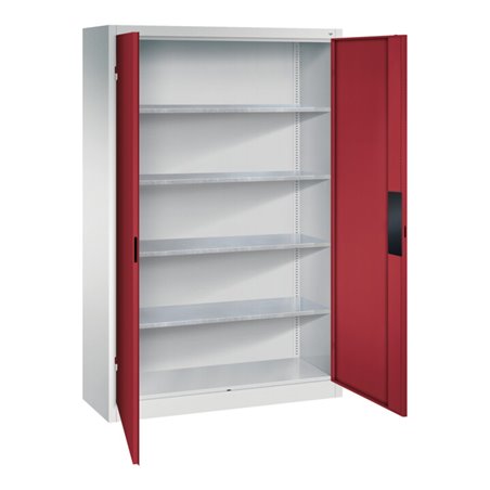 C+P Schwerlastschrank Acurado, 1950x1200x400mm, 7035/3003