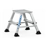 Zarges XLstep P - Podest schmal 2 x 2 Stufen