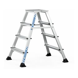 Zarges XLstep P - Podest schmal 2 x 4 Stufen