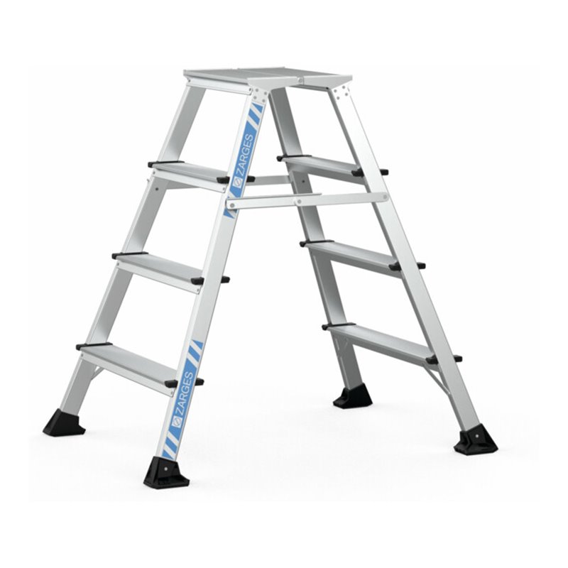 Zarges XLstep P - Podest schmal 2 x 4 Stufen