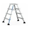 Zarges XLstep P - Podest schmal 2 x 4 Stufen