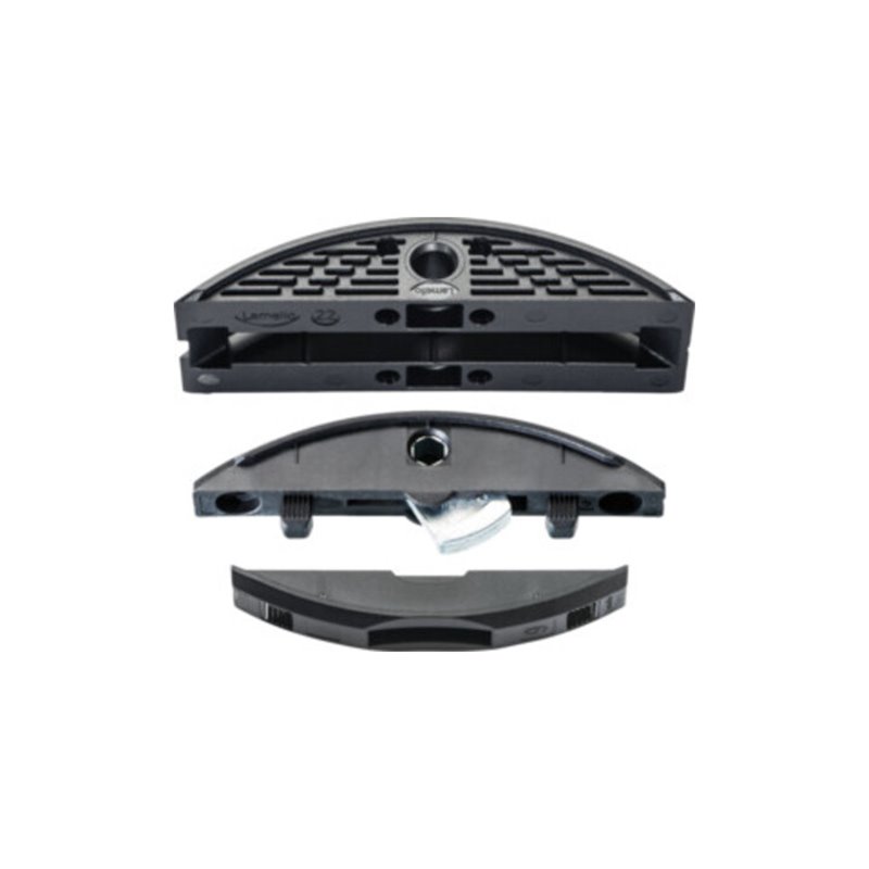 Lamello Verbindungssystem LC P-16x22, Set für Leichtbauplatten ohne Einsatz von Einleimern, 80 Stück, inkl. Clamex P-14
