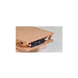 Lamello Verbindungssystem LC P-16x22, Set für Leichtbauplatten ohne Einsatz von Einleimern, 80 Stück, inkl. Clamex P-14