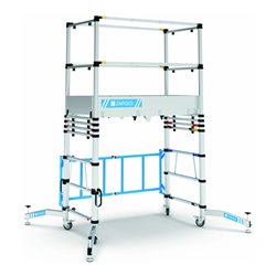 Zarges Teletower 1T - Teleskopierbares Fahrgerüst