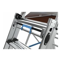 Zarges ZAP Masterflex Plus S - Teleskop-Plattformleiter 12 Stufen