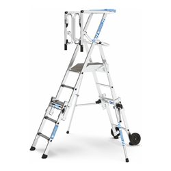 Zarges ZAP Masterflex Plus S - Teleskop-Plattformleiter 5 Stufen