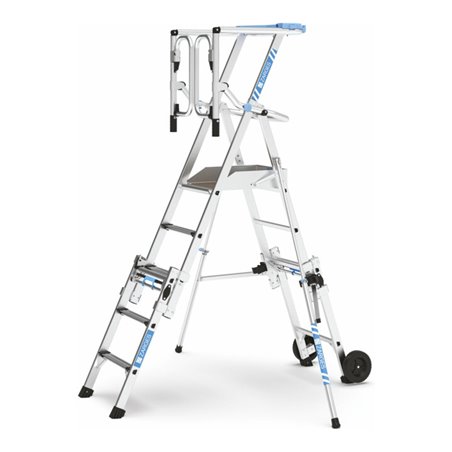 Zarges ZAP Masterflex Plus S - Teleskop-Plattformleiter 5 Stufen