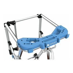 Zarges ZAP Masterflex S - Teleskop-Plattformleiter 9 Stufen