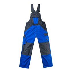 Mascot Latzhose Leeton kornblau/schwarzblau