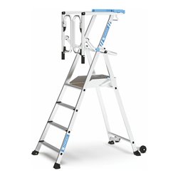 Zarges ZAP Safemaster Max S -Plattformleiter 4 Stufen