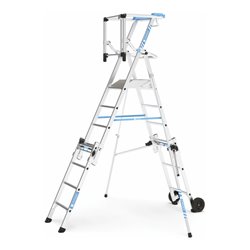 Zarges ZAP Masterflex S - Teleskop-Plattformleiter 7 Stufen