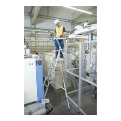 Zarges ZAP Masterflex S - Teleskop-Plattformleiter 7 Stufen