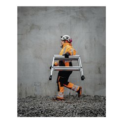 Zarges XLstep P - Podest breit 2 x 3 Stufen