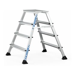 Zarges XLstep P - Podest breit 2 x 4 Stufen