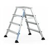 Zarges XLstep P - Podest breit 2 x 4 Stufen