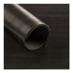 Feinriefenmatte SBR, schwarz 3mm 1200mm 10m