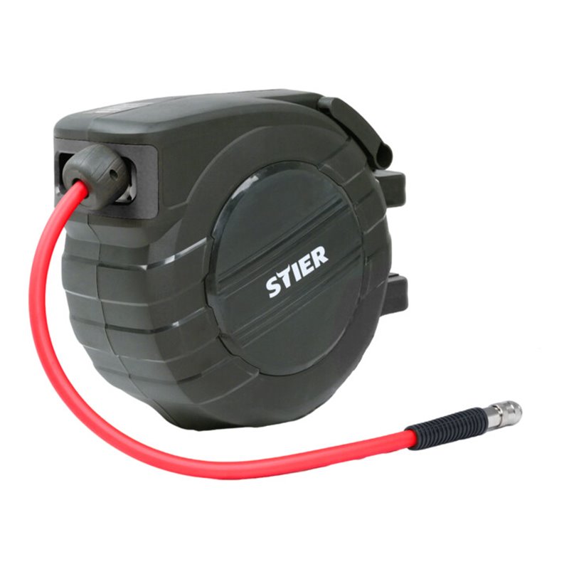 STIER Schlauchtrommel Auto-Stopp 15m