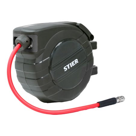 STIER Schlauchtrommel Auto-Stopp 15m
