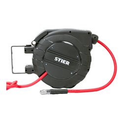 STIER Schlauchtrommel Auto-Stopp 15m