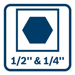 Bosch Akku-Drehschlagschrauber GDX 18V-285 mit 2 x Akku GBA 18V 4.0Ah