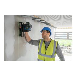 Bosch Linienlaser GLL 12V-100-33 CG mit 1 x Akku GBA 12V 2.0Ah in L-BOXX