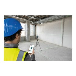 Bosch Linienlaser GLL 12V-100-33 CG mit 1 x Akku GBA 12V 2.0Ah in L-BOXX