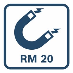 Bosch Halterung RM 20, Zubehör für eine genaue Linienpositionierung