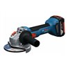 Bosch Akku-Winkelschleifer GWS 18V-8, 2 x Akku GBA 18V 5.0Ah mit L-BOXX 136