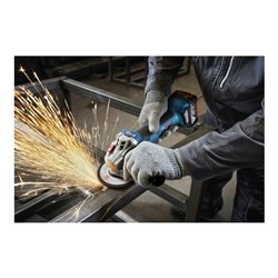 Bosch Akku-Winkelschleifer GWS 18V-8, 2 x Akku GBA 18V 5.0Ah mit L-BOXX 136