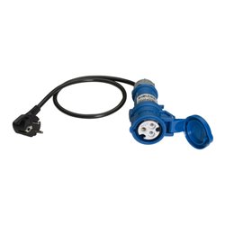 BENNING Messadapter 32A CEE 3-polig-Schuko