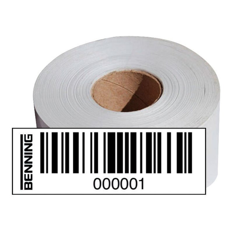 BENNING Barcodeetiketten Nr. 3001-4000