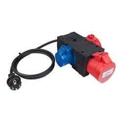 BENNING Messadapter 3-fach CEE-Schuko