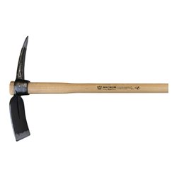 Adler Wegmacherhacke 1800g mit Eschenstiel geölt 1050mm Hacke aus C45 Stahl