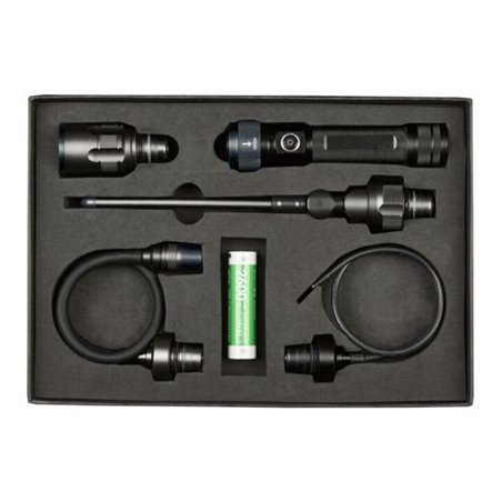 Arbeitslampen Satz mit 2 Akkus Multi Light LED mit verschiedene Adapter 2 x Akku