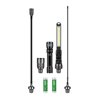 Arbeitslampen Satz mit 2 Akkus Multi Light LED mit verschiedene Adapter 2 x Akku